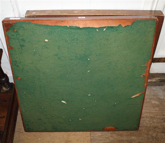 2 folding card tables
